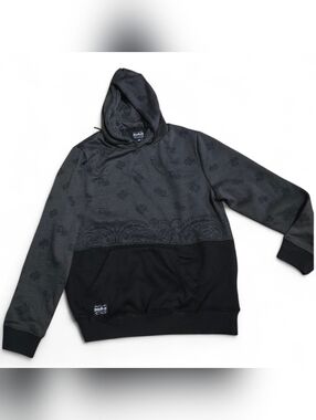 Men's Snoop Dogg Black & Charcoal Pullover Hoodie